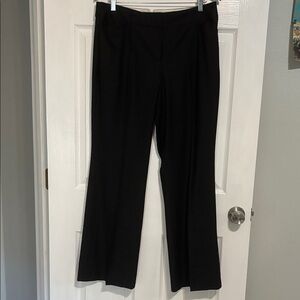 LOFT Julie wide leg black trousers 12